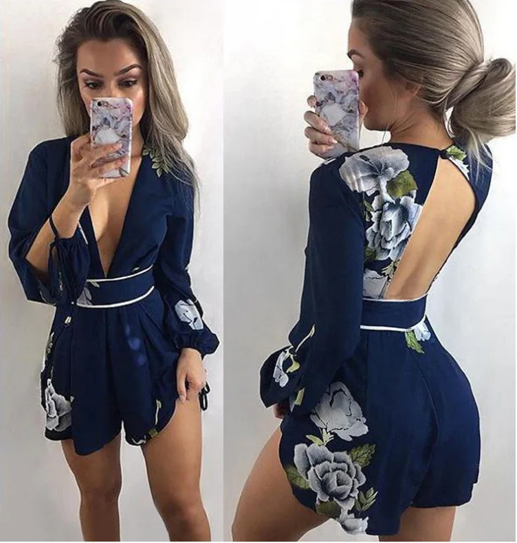 ZOGAA Backless Bohemia Flora Print Dress Women Big V-neck Loose Fit Butterfly Sleeve Sexy Party Dress Female Beach Dresses ZOGAA Backless Bohemia Flora Print Dress Women Big V-neck Loose Fit Butterfly Sleeve Sexy Party Dress Female Beach Dresses