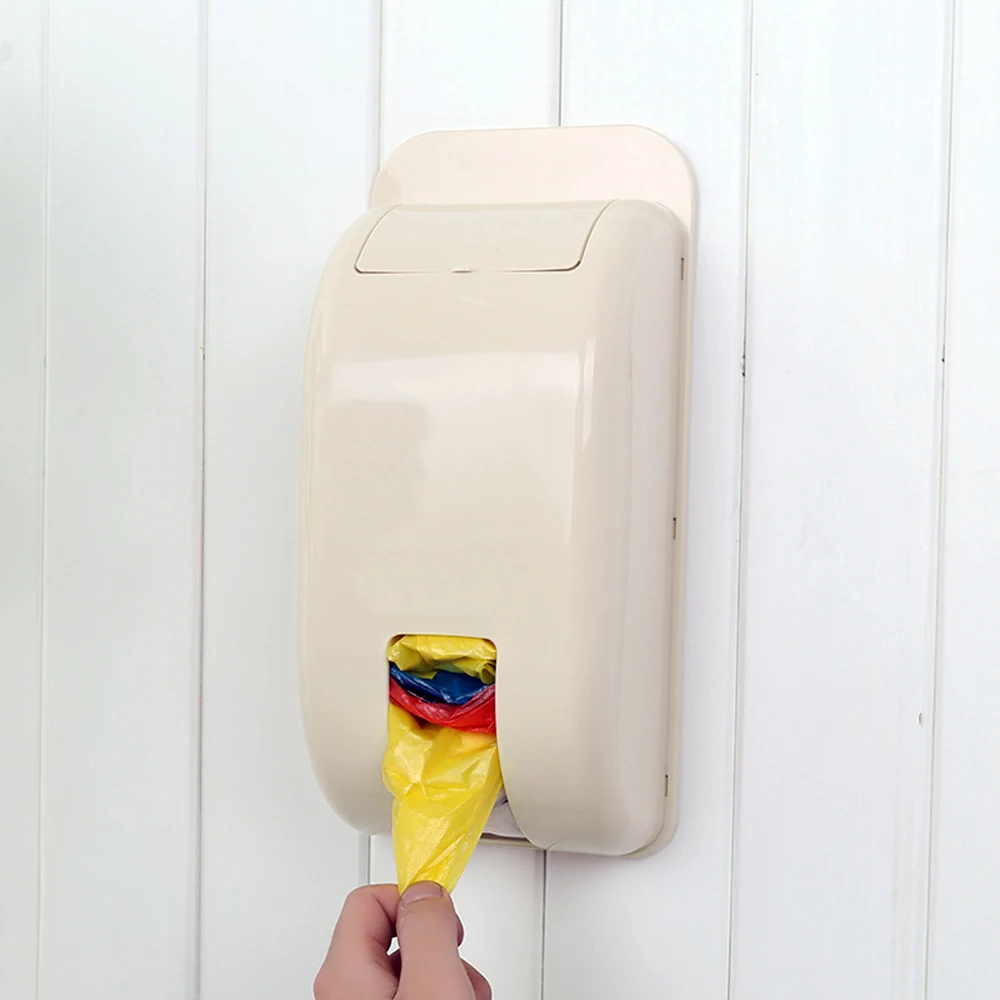 الحائط القمامة تخزين حقائب مربع المتاح الأحذية يغطي مربع حقيبة بلاستيكية حقيبة للتخزين المطبخ الحمام منظمة