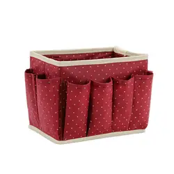 Нетканая Ткань Настольная корзина для хранения всякой всячины коробка для хранения Высокое качество бытовой контейнер органайзеры новые