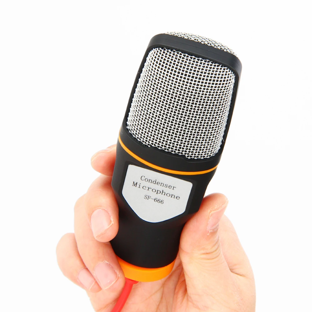 Vapeonly конденсаторный микрофон 3,5 мм проводной настольный вещательный студийный микрофоны w/мини штатив микрофон для компьютера PC смартфон