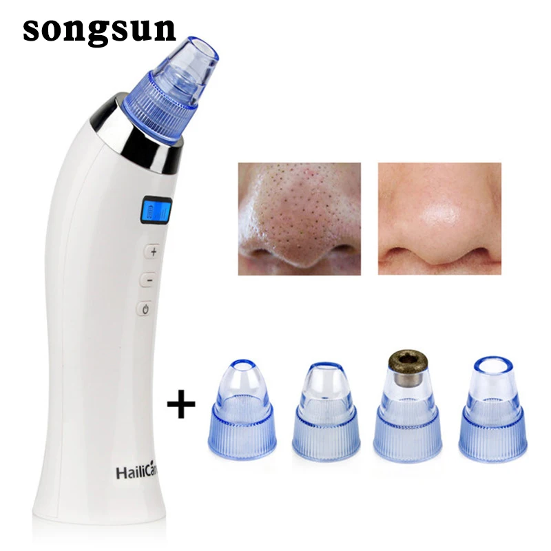 

Blackhead Vacuum Cleaner Suction Removal Pore Peeling Face Nose Clean Skin Care Beauty Diamond Dermabrasion Black Head Remover