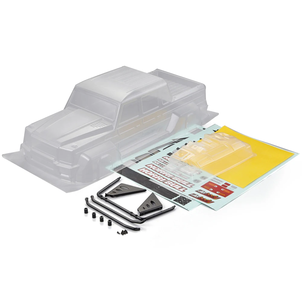 48331 313mm 110 RC Car Shell Body Finished for RC 110 Axial SCX10 RC4WD TF2 RC Crawler Buggy Cars Truck RC Car Parts DIY Kit (3)