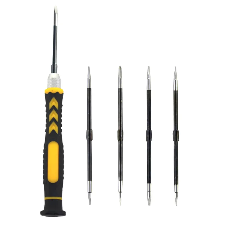 

Urijk New 5 In 1 Screwdriver Bit Magnetic Driver Kit Precision Screwdriver Set Hand Tools Phone Electronics Repair Tool Kit