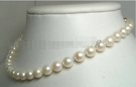 

shipping 17" 7MM AAA GRADE WHITE AKOYA PEARLS NECKLACE (A0502)