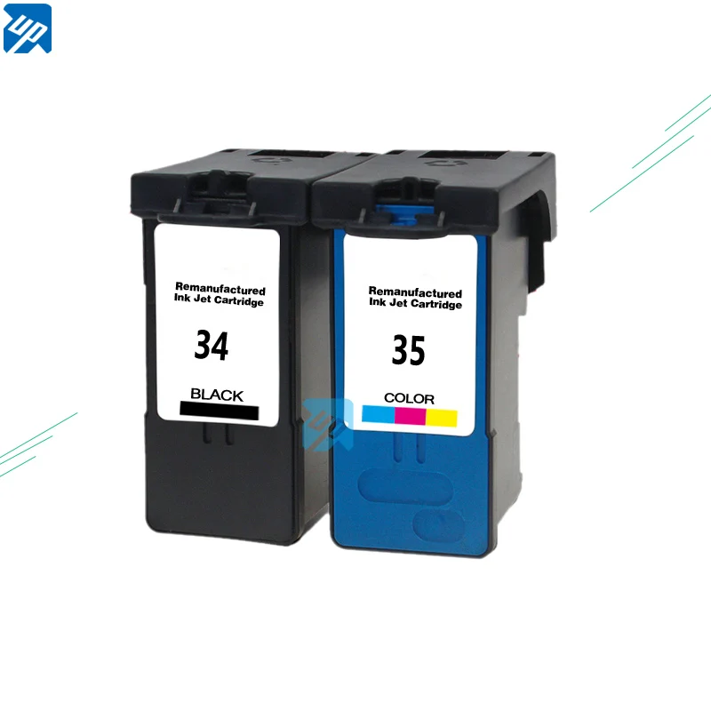 2 paquetes de 34, 35 tinta para impresora Lexmark X2500 X2530 X2550 X3330  X3350 X3530 X3550|Cartuchos de tinta| - AliExpress
