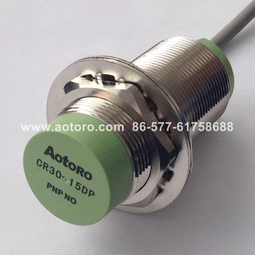 

M30 CR30-15DP PNP NO capacitive proximity switches cylinder water level sensor long distance