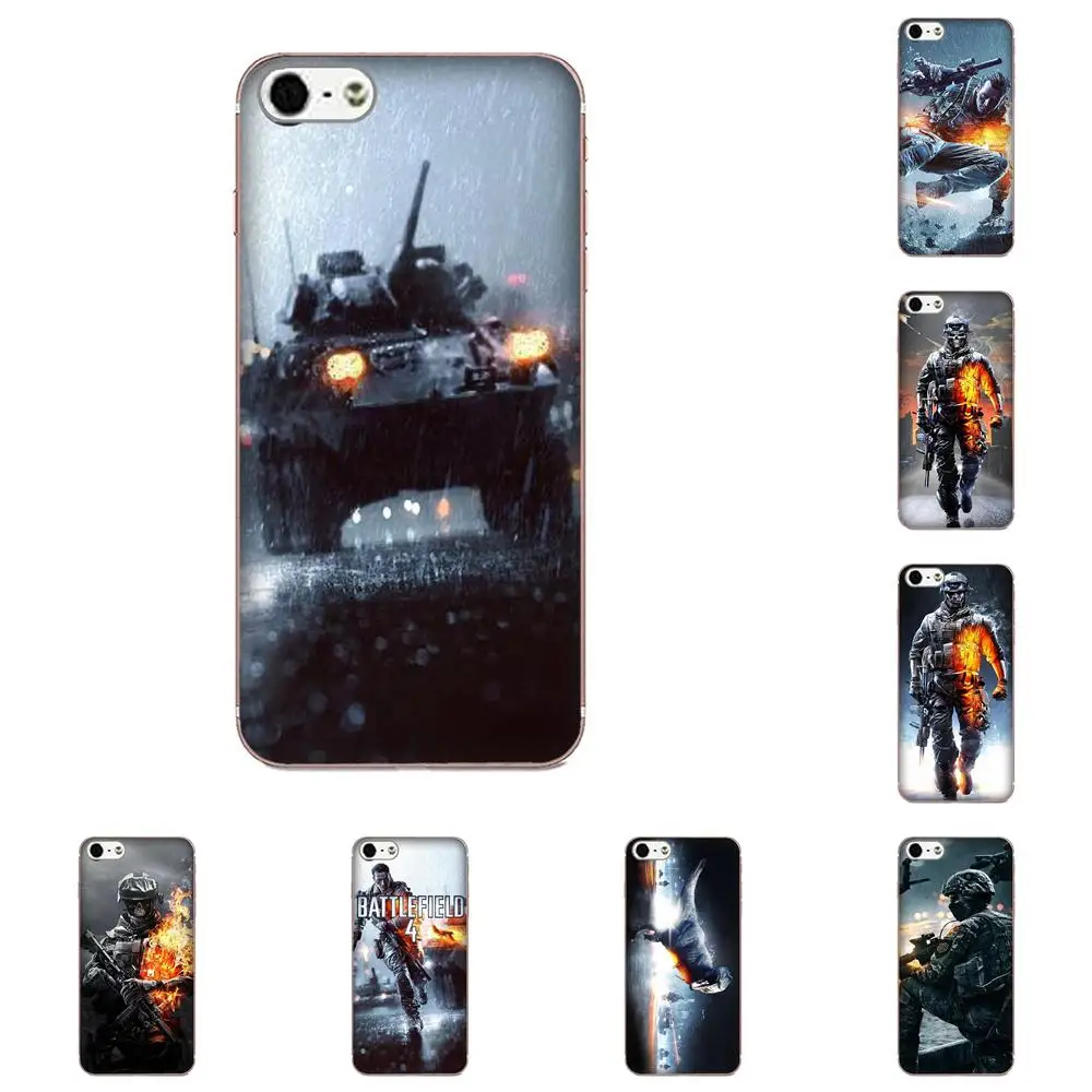 

For Xiaomi Mi3 Mi4 Mi4C Mi4i Mi5 Mi 5S 5X 6 6X A1 Max Mix 2 Note 3 4 Soft TPU Fashion Cell Case Battlefield