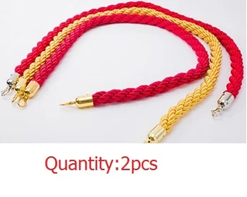 

1.5M sling rope for greeting queue column, hotel welcome concierge column, rod fence, round head guardrail, tire repair tool