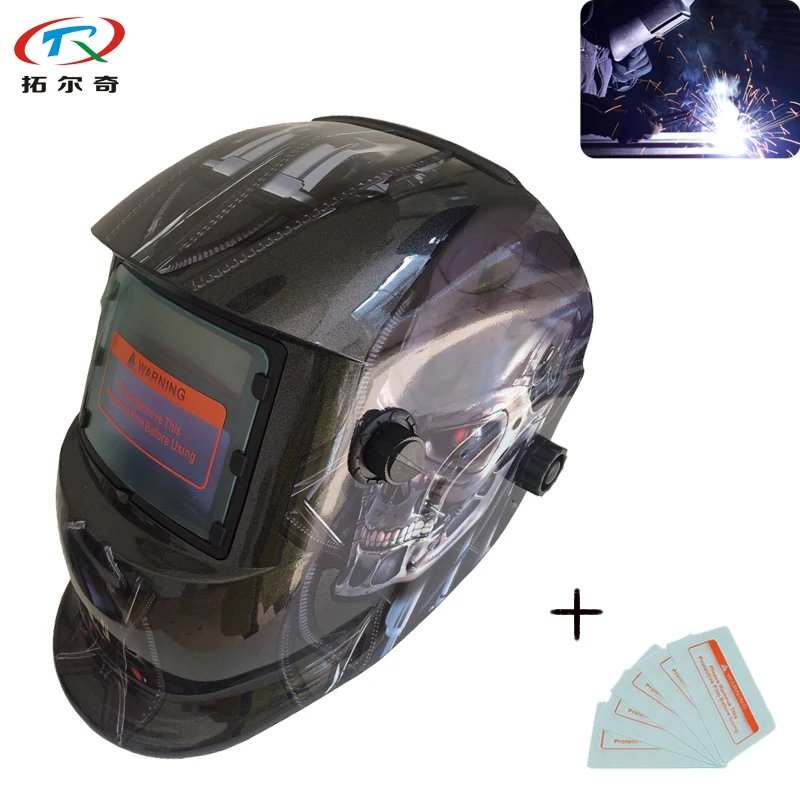 

Cartridge Eyewear Mascara Welding Helmet Kit Weld Machine Parts Auto Darkening UV/IR DIN16 Easy Weld Fast Ship TRQ-HD50-2233DE