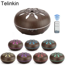 

550ml Remote Control 7 color LED lights Air Aroma Electric Humidifier for home Ultrasonic Essential oil diffuser mist maker