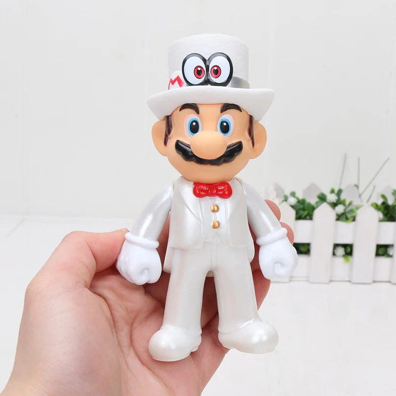 10 шт. Super Mario Bros Odyssey CappyGold производитель свадебное платье на высоком каблуке 12 см