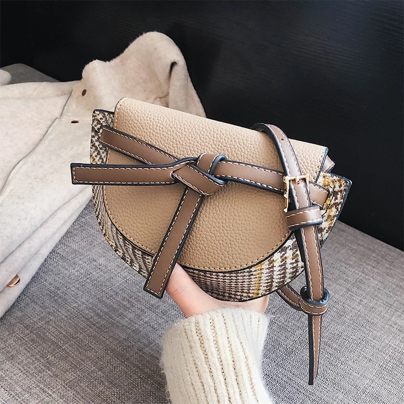 

2019 new Lady saddle Crossbody Shoulder Bags for Women Flap Pursesl leather bag Brand original design Bags for Women bags C116