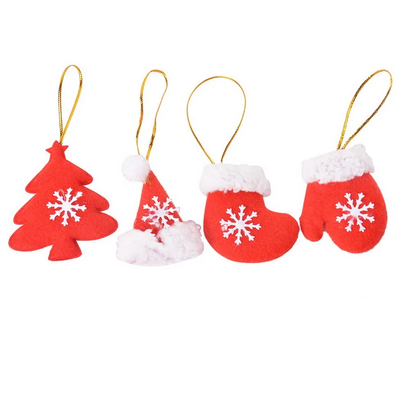 Hoomall Санта-Клаус, лось, снеговик, игрушки, украшения для кукол, подвески на дверь, дерево, детский подарок, новогоднее, Рождественское украшение для дома