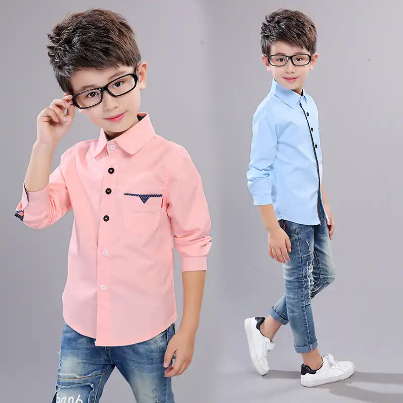 Camisas casuales para niños Clearance