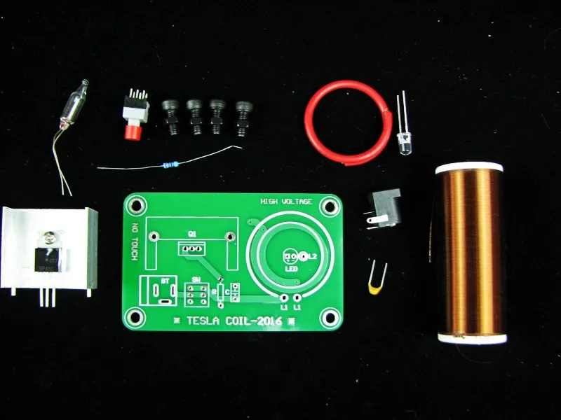 

tesla coil Lightning generator geek diy DIY KITS