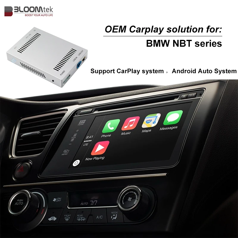 Автообновление OEM Apple Carplay Android для BMW 1/2/3/4/5/7 серии X1 X3 X5 X6 MINI с системой NBT carplay smart