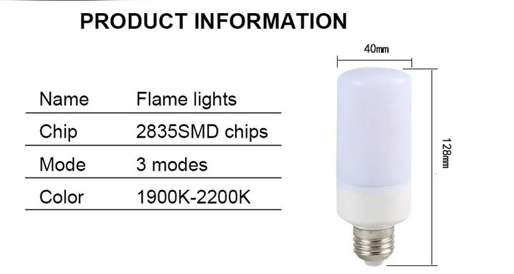 10 шт./лот E27 B22 светодиодный лампы-факелы огня эффект лампочки E14 110 V 220 V мерцание пламени огни E12 E26 светодиодный s светодиодная лампа-кукуруза