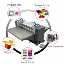 Цилиндр высечки машина для подарочной коробки, именные карты, головоломки резки