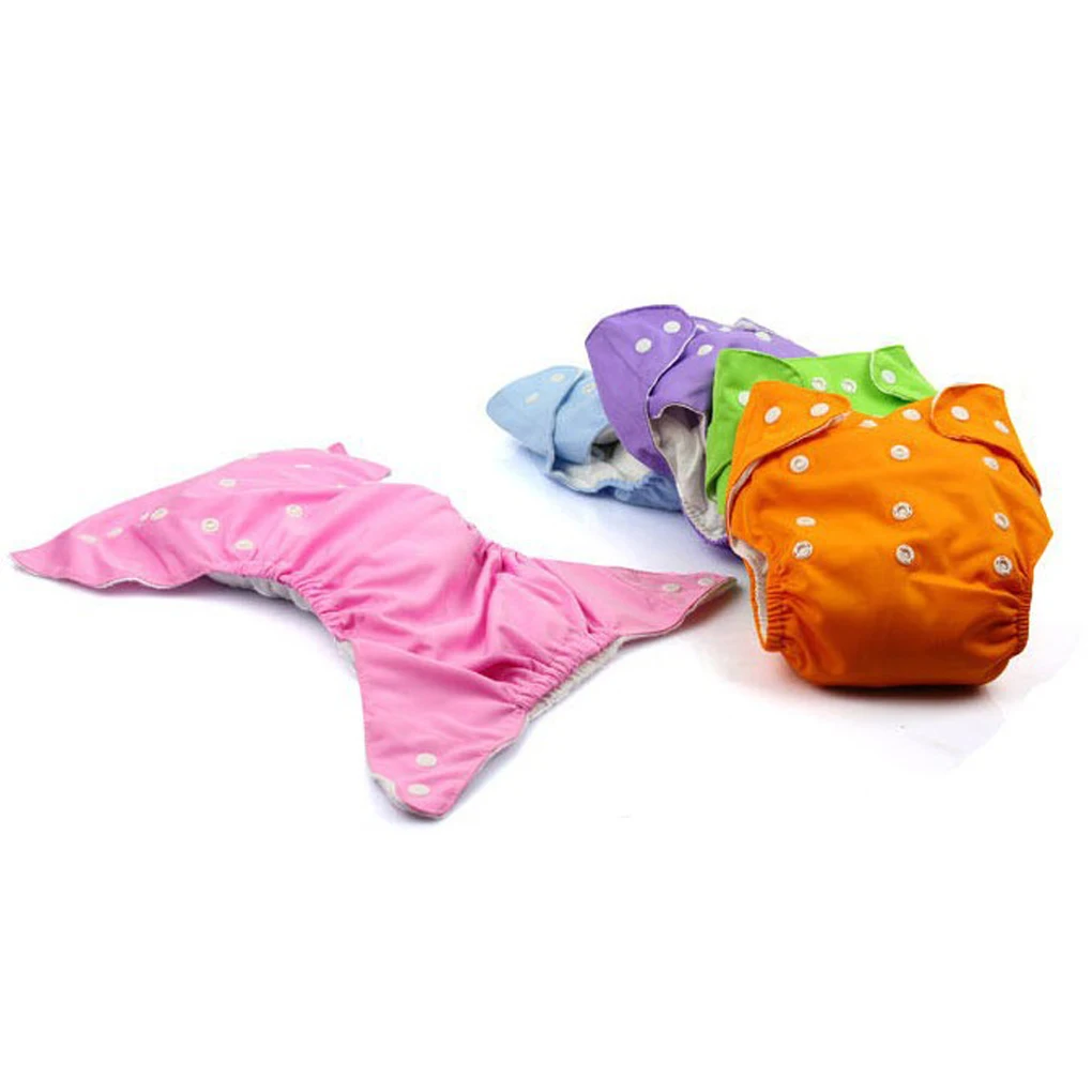 

1PC Summer/Winter Reuseable Washable Adjustable One Size Baby Pocket Cloth Diapers Nappy