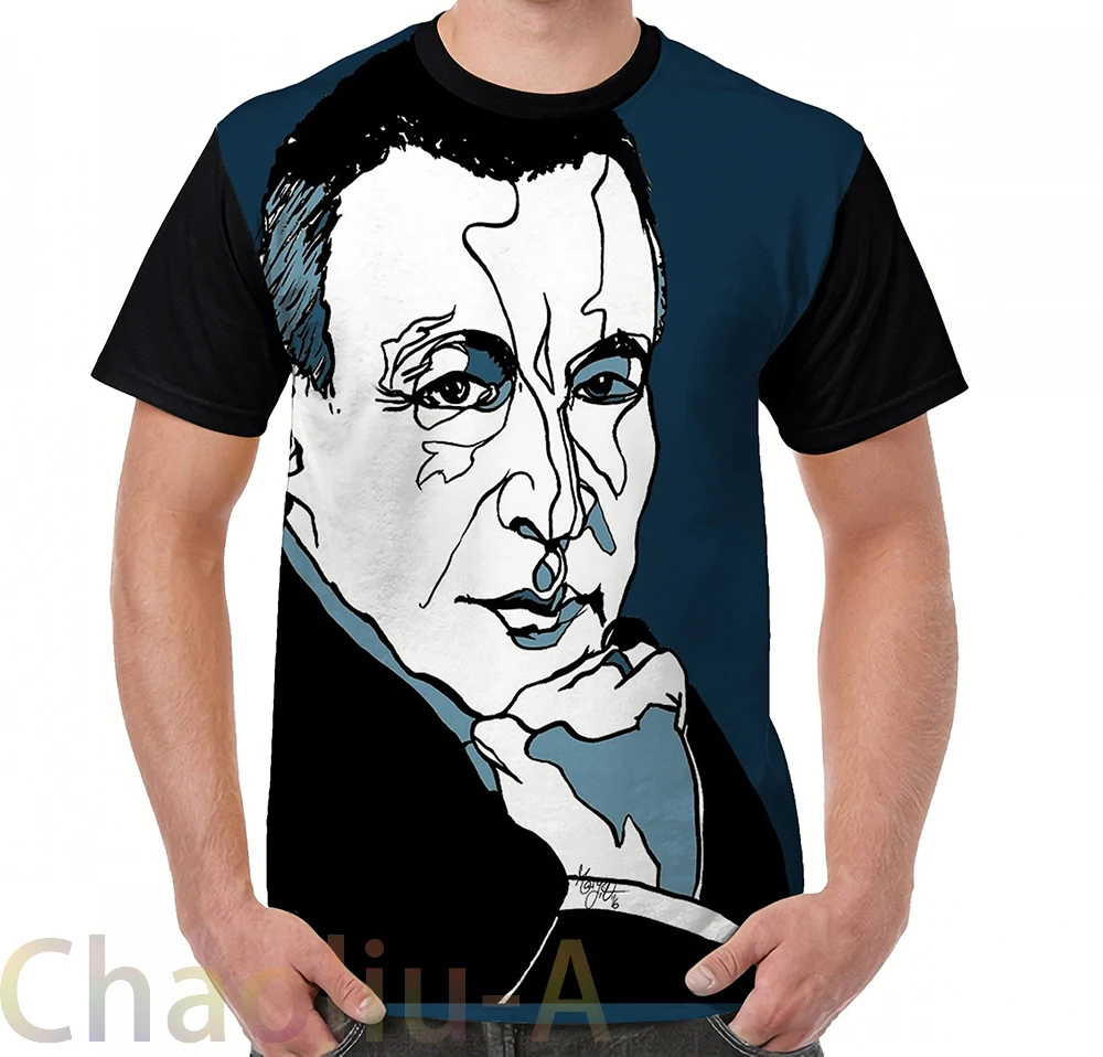 

Rachmaninoff (Rachmaninov) Composer Conductor and Pianist T-Shirt men funny printed t shirt women tops tees Short Sleeve tshirts