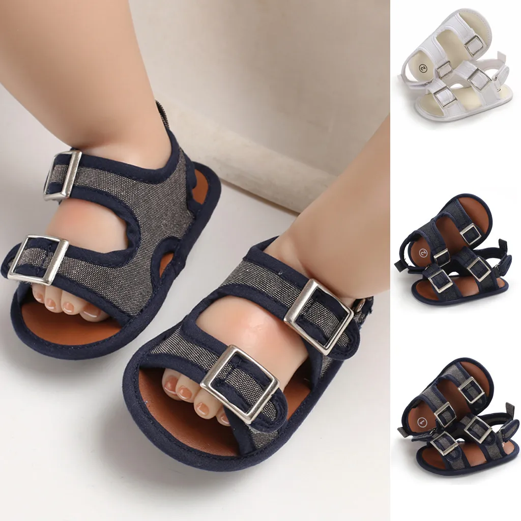 

Summer Toddler Infant England 1-4 Years Old Baby Children's Sandals Cute Soft Sole Tightness Firstwalk Sandals Shoes Children