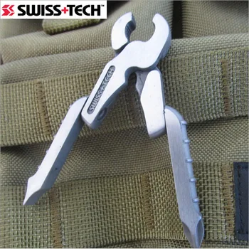 

EDC Pliers Quality SWISS TECH Screwdriver Mini multi tool - 8 in 1 - Micro multitool keychain pocket tools Micro-Pro XL900