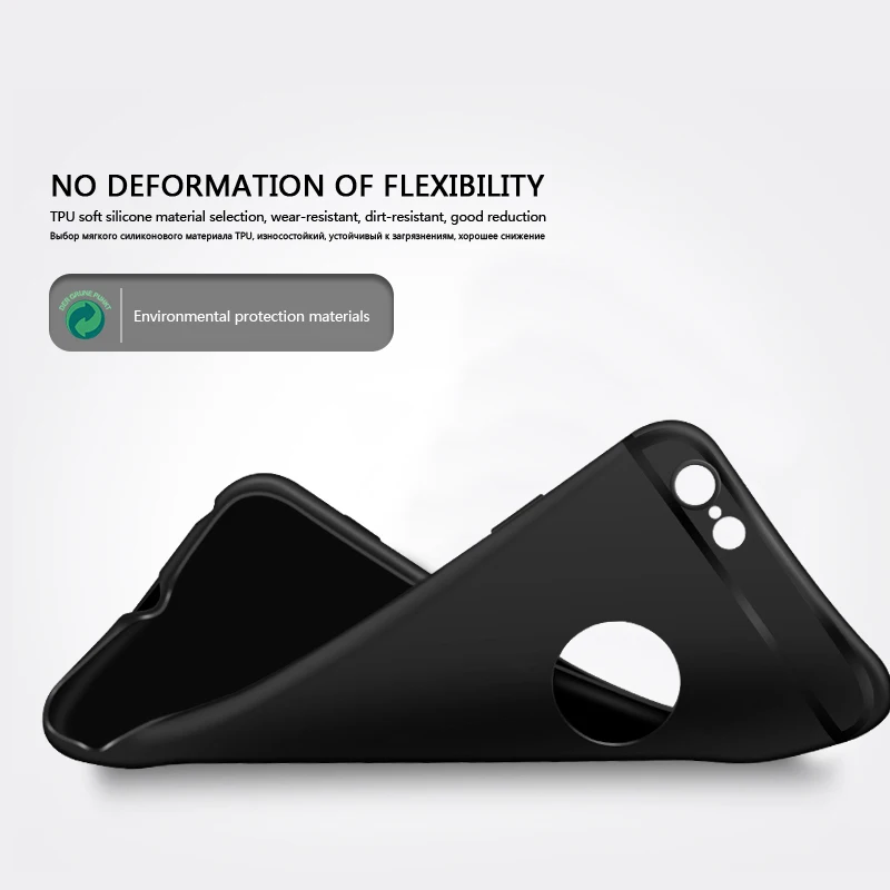 iONCT Luxury Back Soft Silicon case For iphone 6 case iphone 7 case Full cover For iphone 6s 8 plus X Phone Bags Cases