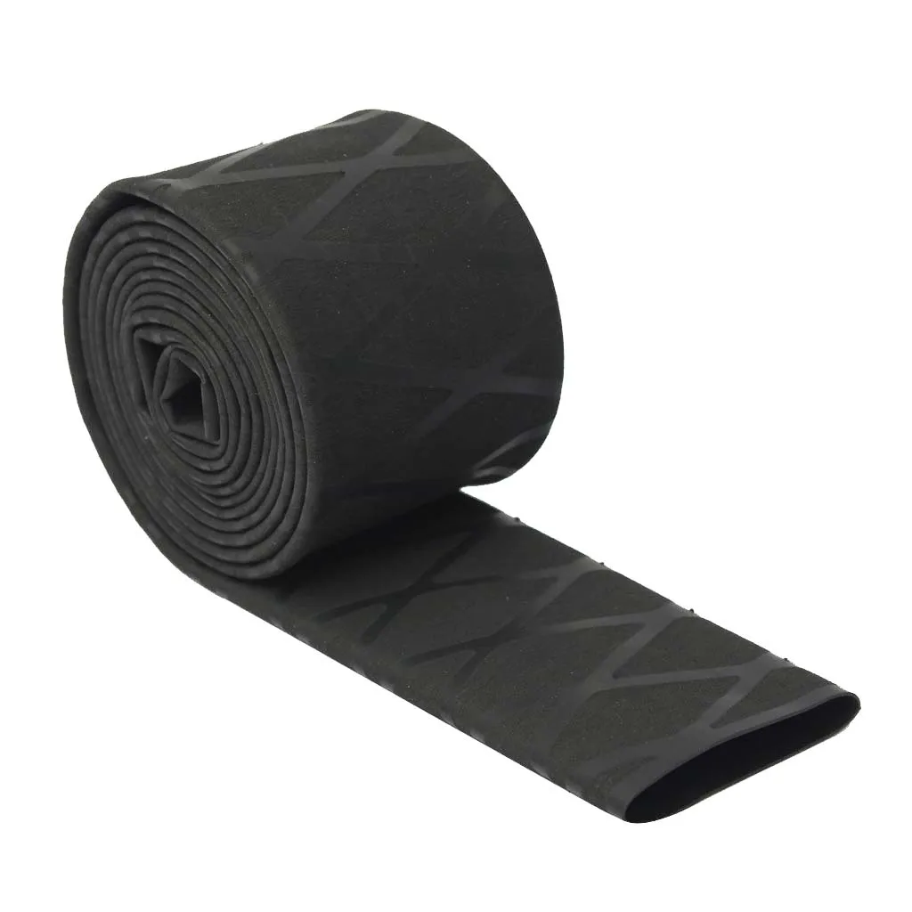 Non Slip X-Tube Heat Shrink Tubing 22mm 28mm 35mm Textured Fishing Rod Tennis Handle Grips Cover Racket Sleeving 