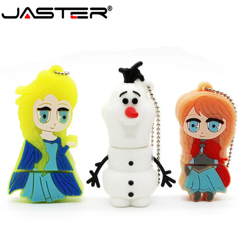 

JASTER Pen Drive USB 2.0 Ice Worlds Snowman Flash USB Drive Memory Stick USB Pendrive 64GB 32GB 16GB 8GB 4GB Photography Gifts