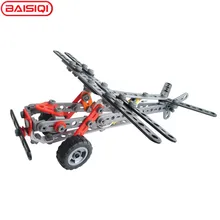 2017 New High Quality Tool Assembly toy for boy,Large Plane,5 models to build, motorcycle Eiffel Tower creative child toy gift