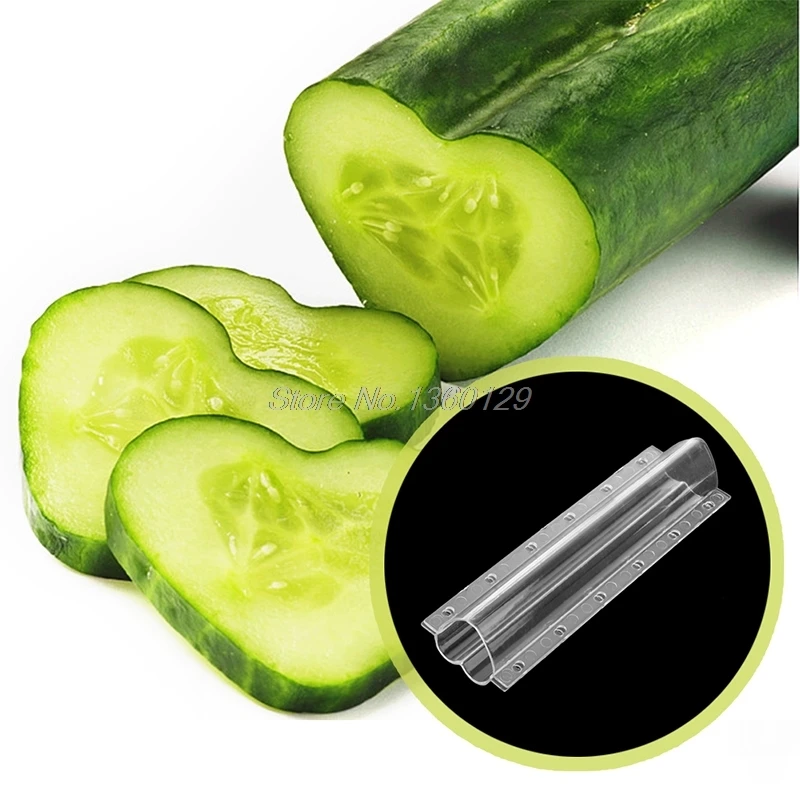 

Hot Heart Shape Cucumber Shaping Mold Vegetable Growth Forming Mould Tool Nov18 Dropship