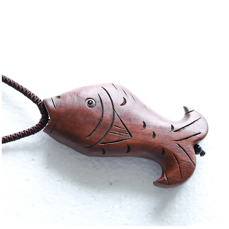1173 wooden fish necklace (6)