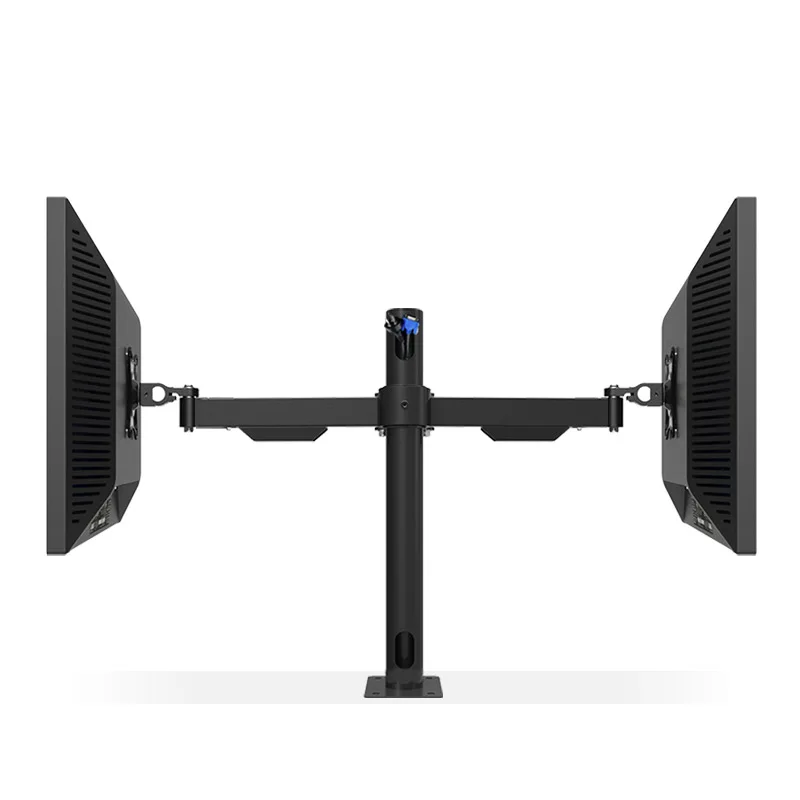 LCD Monitor Stand Desktop computer screen back to back away line facing