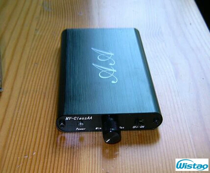 HIFI Headphone Amplifier Portable Ultra Class A Class AA OPA2604 plus LM4562 320Mw 16 300ohms Li Battery Ultra thin Body Audio
