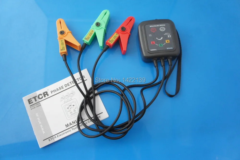 

ETCR1000A Non Contact 3 Phase Rotation Tester Indicator