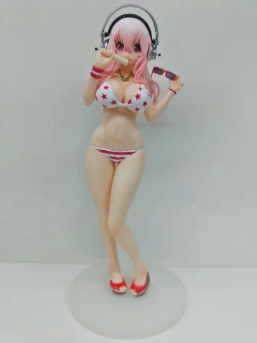 

Anime SUPERSONICO ice cream Swimsuit Ver. PVC Figure New 20cm Green