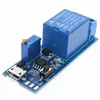 5V-30V реле за запозданиевремени таймер модуль, триггер задержки переключатель Micro USB Мощность Регулируемый триггерный релейный модуль Беспла... ► Фото 2/6