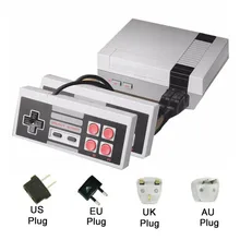 3 шт./лот, Ретро Классическая Мини-игровая консоль, встроенные 620 игр, 8 бит, PAL& NTSC, семейный ТВ, портативный игровой плеер, двойные геймпады