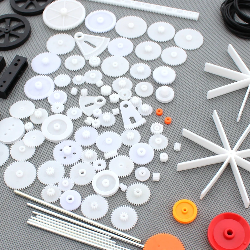 

91/bag 0.5 Modulus 0.5M Plastic Gear Package,(Gear Rack,Worm,Pulley,Belt..) DIY Technology Model Production
