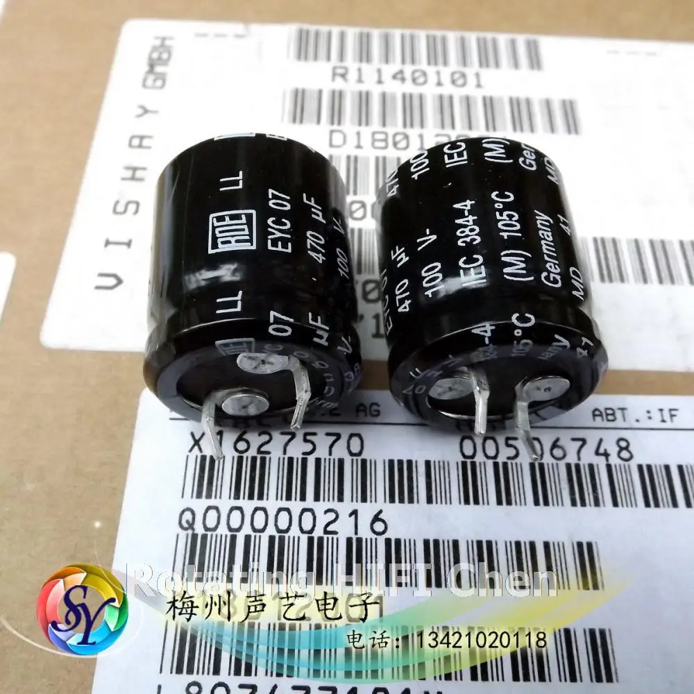 EVOX-RIFA 0.22uF 250V MMK0 Super Audio Grade Capacitors x 100 PIECES