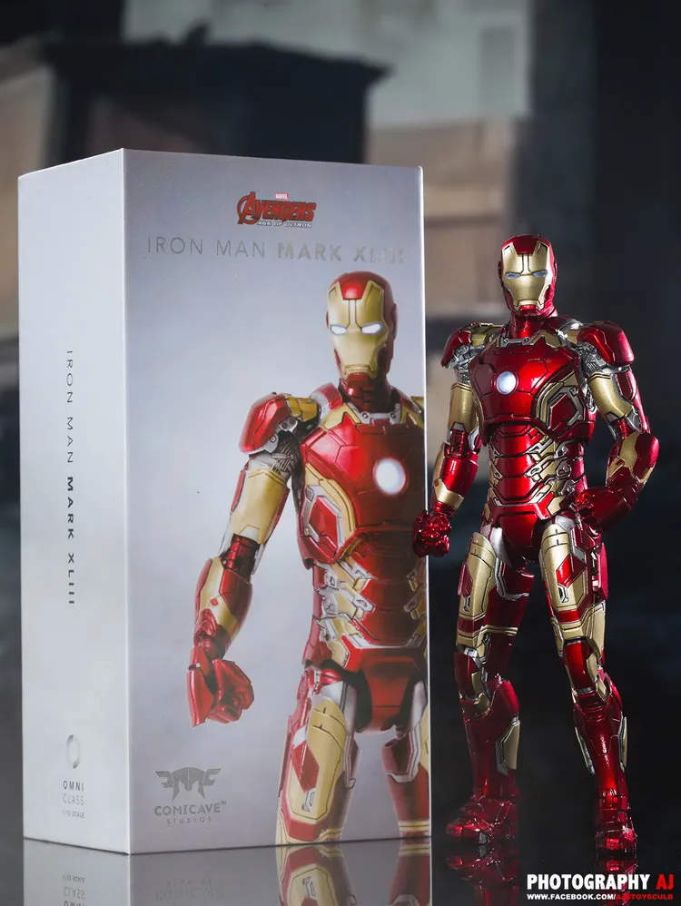 Коллекционная фигурка из 1/12 сплава Ultron Ironman MK43 MK42 для поклонников, подарок на праздник