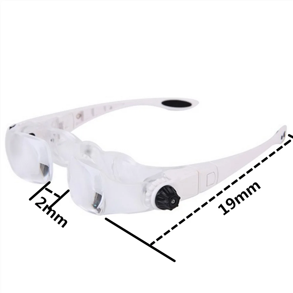 

1 Set Wearing Glasses Magnifier 2.1x Reading Prptect Eyesight Maintenance Watch Engraving Embroidery Phone Fishing