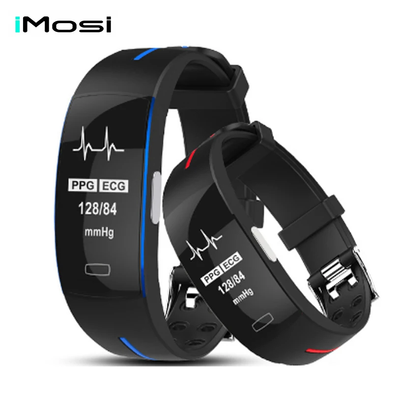 Imosi P3 Smart Band Support ECG+PPG Blood Pressure Heart rate Monitoring IP67 waterpoof Pedometer Sports Fitness Bracelet Imosi P3 Smart Band Support ECG+PPG Blood Pressure Heart rate Monitoring IP67 waterpoof Pedometer Sports Fitness Bracelet