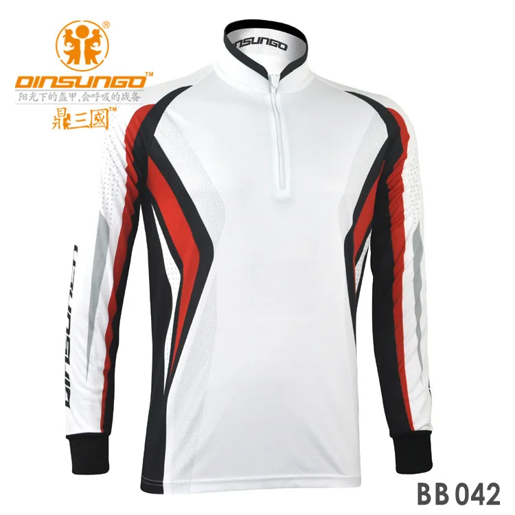 2016 New Sports Quick-drying Bbreathable UV Sunscreen Long Sleeve  Fishing Shirt BB042 Qicui