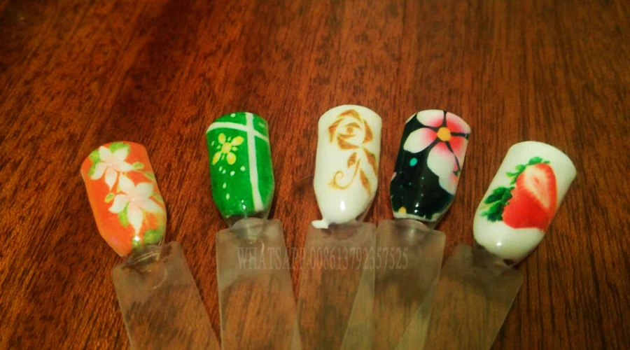 Máquina de Impressão Anos de Garantia Impressora de Unhas Mais Recente Modelo 3 Digitais Melhor Vender Flores Impressora 5 2021 15 High Quality Beleza e saúde