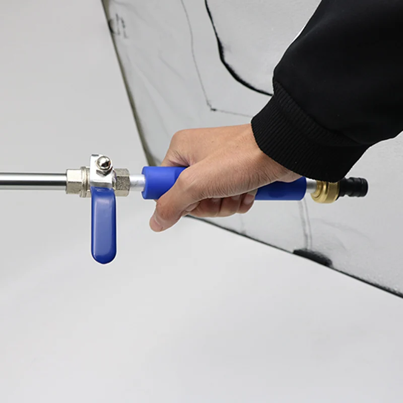 Алюминиевый распылитель высокого давления для мытья автомобиля садовая насадка для полива струи воды пистолет шланг палочка инструмент для очистки