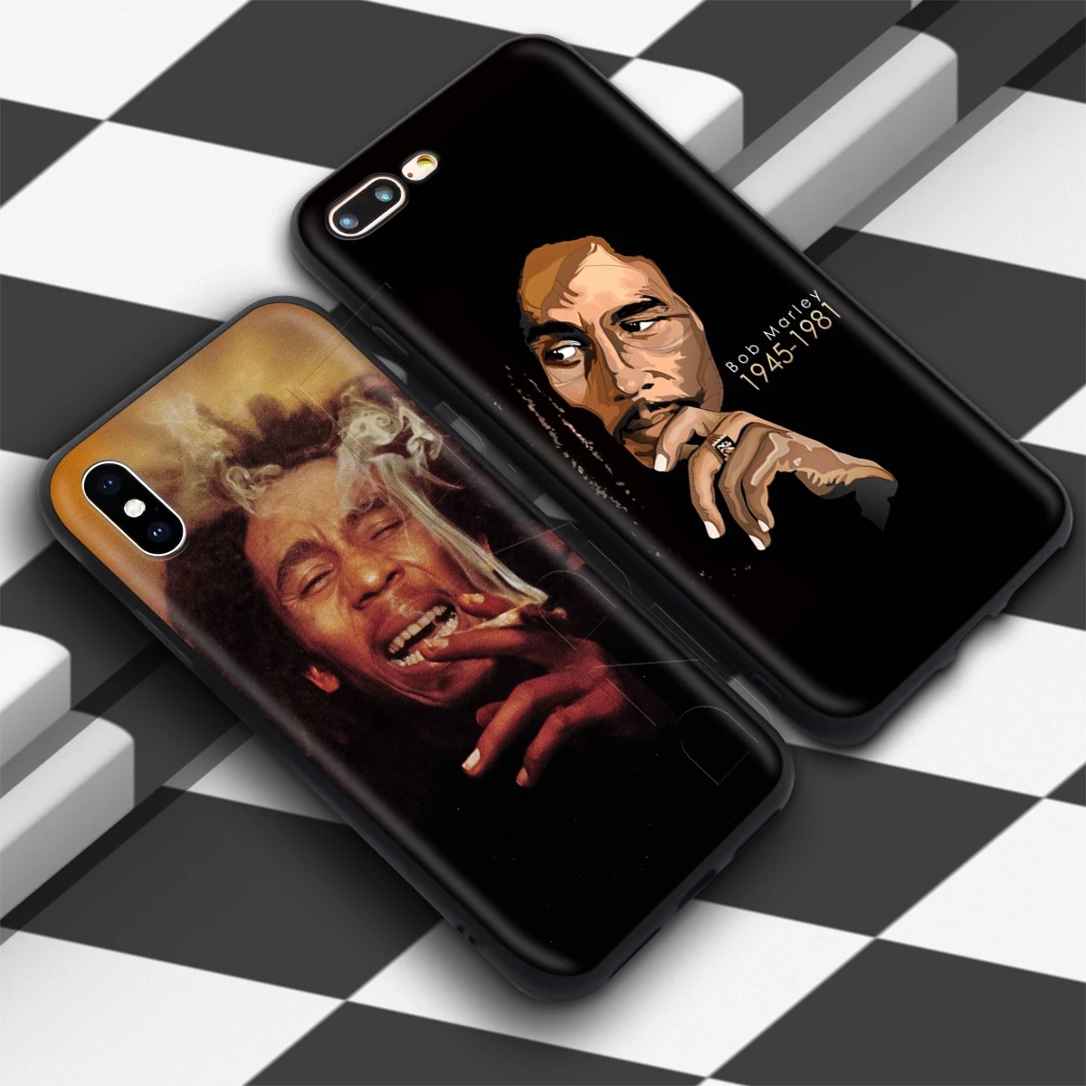 Чехол Lavaza Bob Marley для iPhone 12 mini 11 Pro XS Max XR X 8 7 6 6S Plus 5 5s se|Бамперы| |