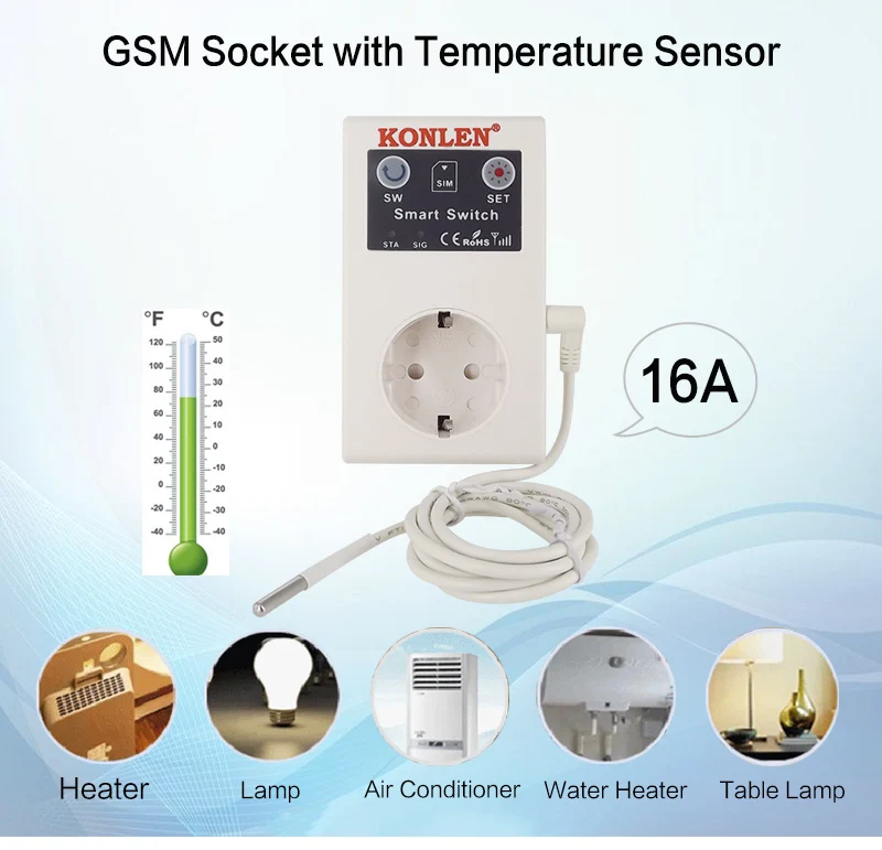 GSM socket remote switch 1