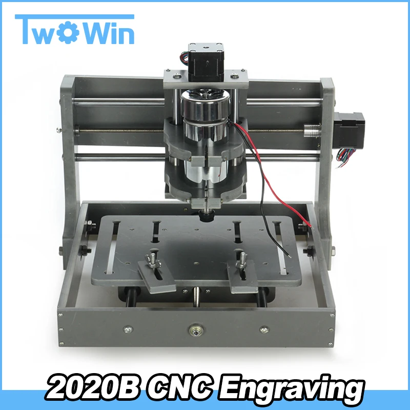 

PCB Milling Machine CNC 2020B DIY CNC Wood Carving Mini Engraving Machine PVC Mill Engraver Support MACH3 System