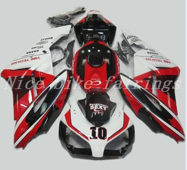 

New Injection Mold Motorcycle ABS Full Fairings kit Fit for HONDA CBR1000RR 2004 2005 04 05 1000RR CBR1000 Custom white red